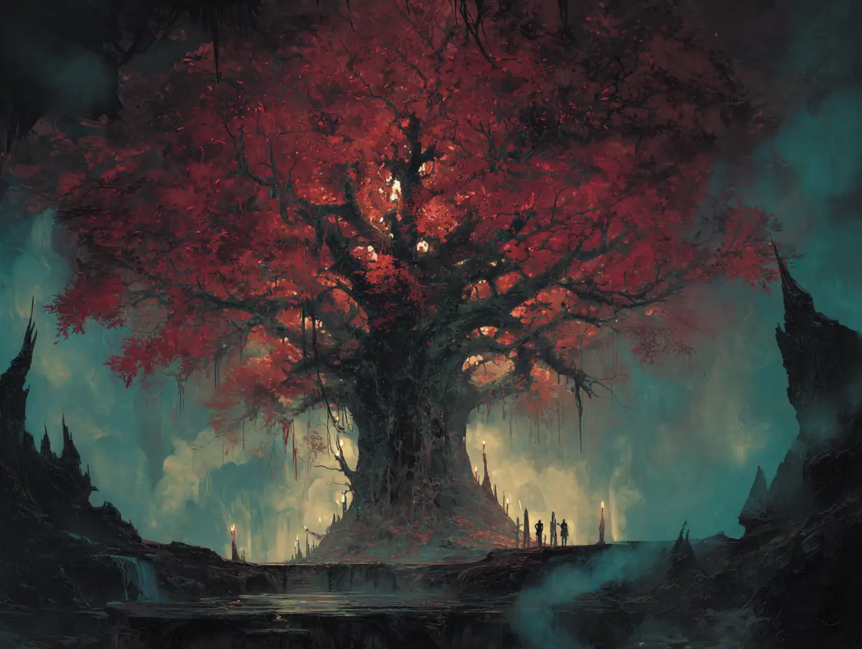 Grande Albero Rosso