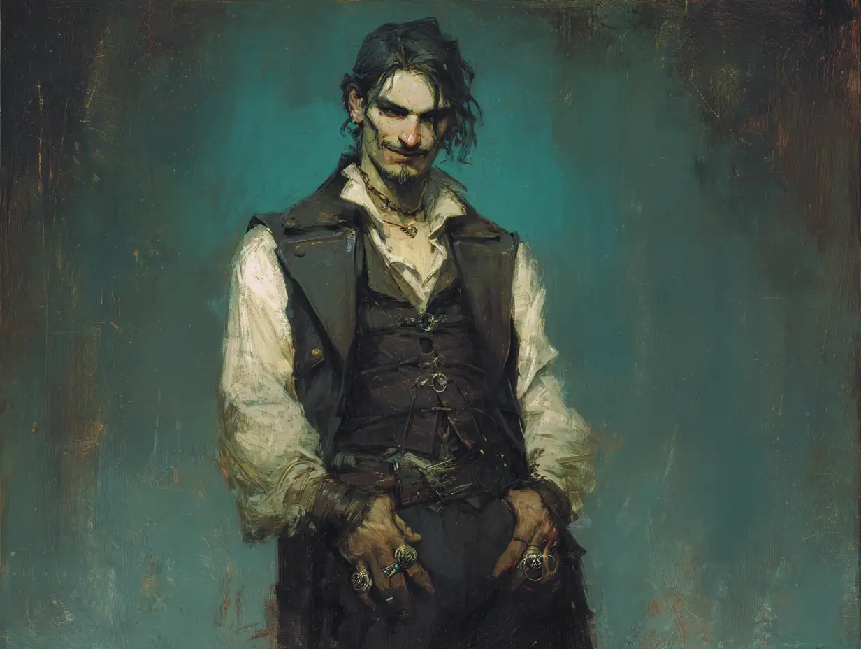 Jubrayl Vhiski · ritratto
