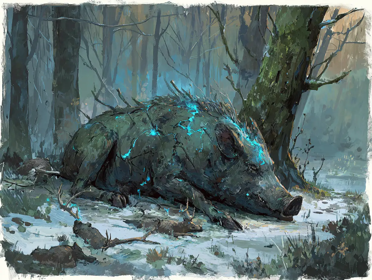 IL CINGHIALE DALLE VENE BLU